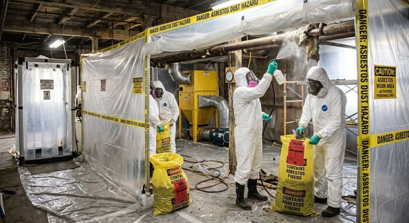 Asbestos Remediation in Bergen County, NJ