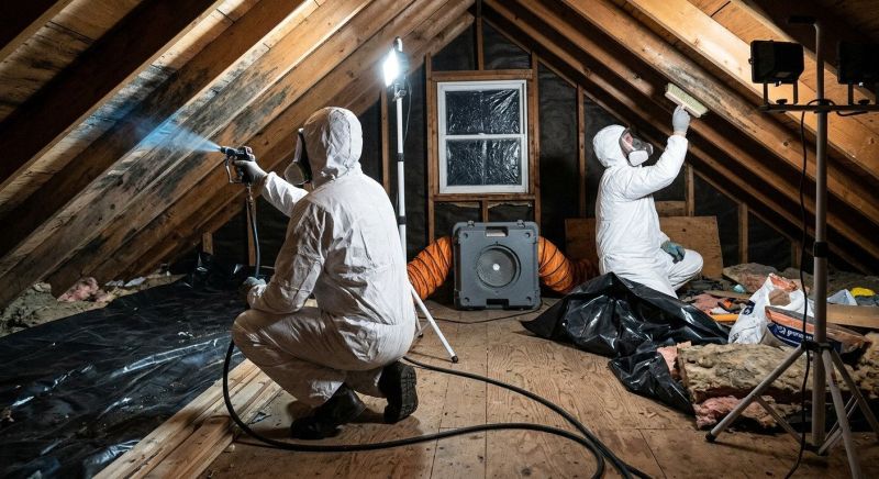Attic Mold Remediation in Frisco, TX