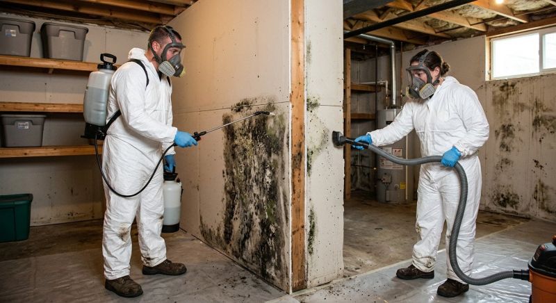 Attic Mold Remediation in Frisco, TX