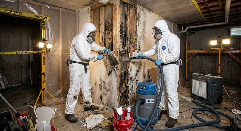 Basement Mold Remediation in Broward County, FL