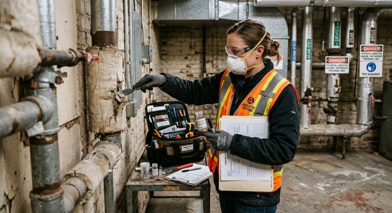 Ceiling Asbestos Testing in Sussex County, NJ