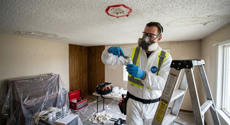 Ceiling Asbestos Testing in Old Bridge, NJ